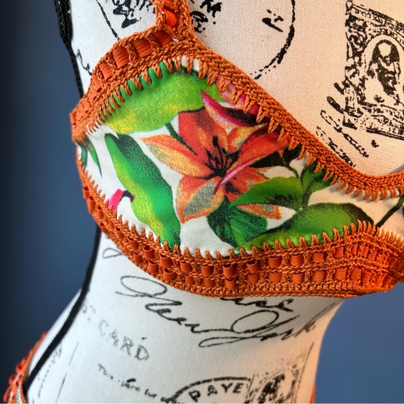 🏀 6/$23 Li’a Hawaiian floral bikini set swimsuit - Picture 10 of 12